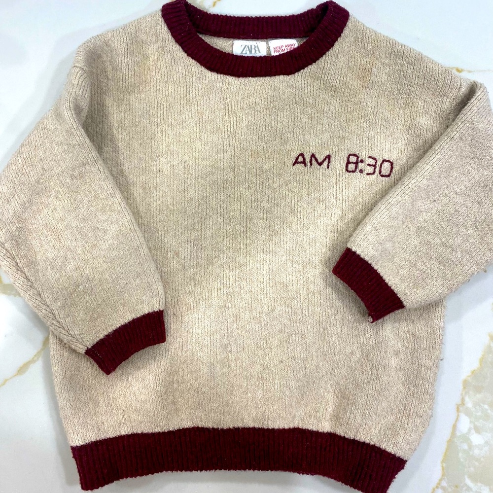 Zara toddler sweater